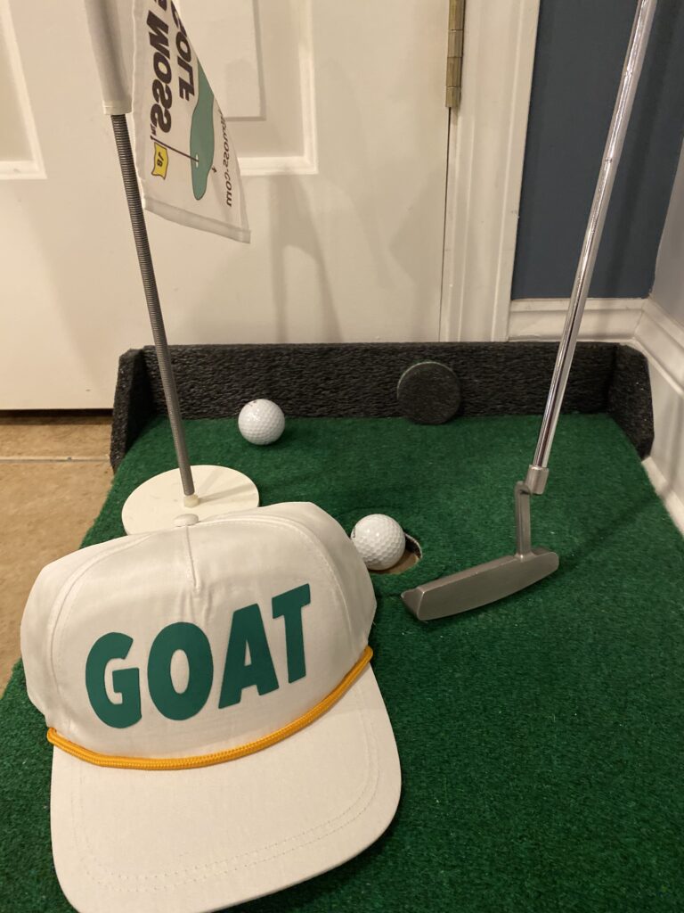 golf on any tee cap